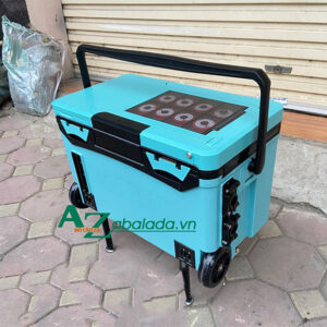 Thùng câu Lianqiu 258 cao cấp có bánh xe