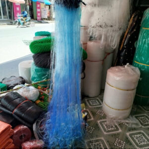 Lưới 3 Màn Bắt Cá To – Sợi Cước 25 Chắc Chắn, Cao 1m2, Mắt 12 Phân (Then 6)