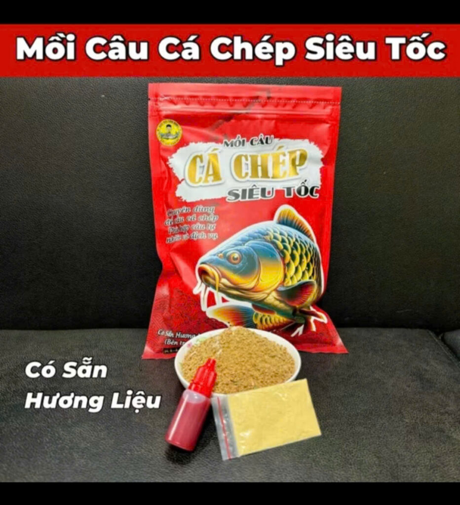 Về Mồi Câu Chép Hồ Dịch Vụ 