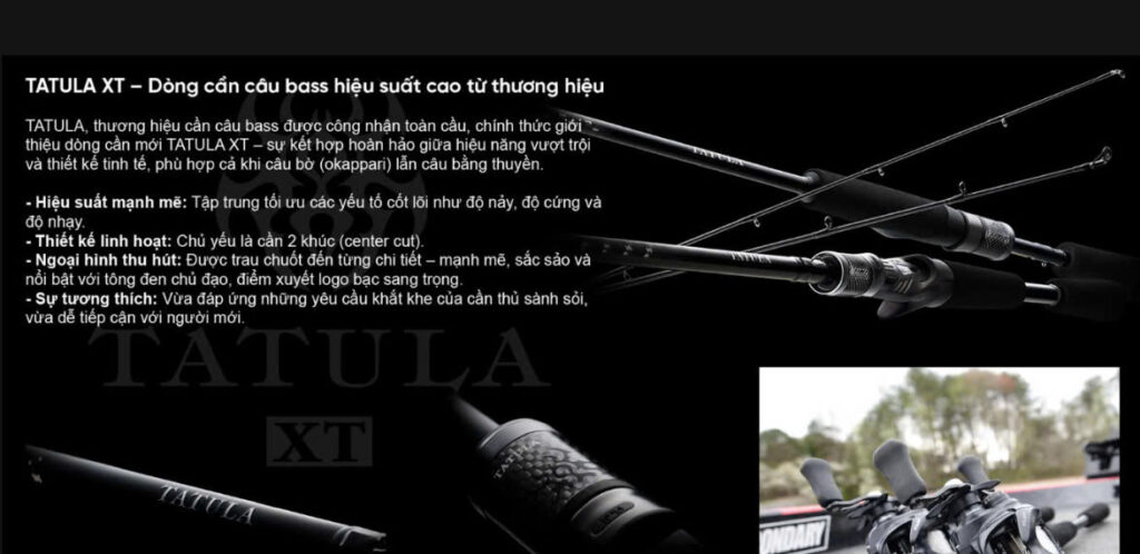 CẦN LURE DAIWA TATULA-XT 732MHFT